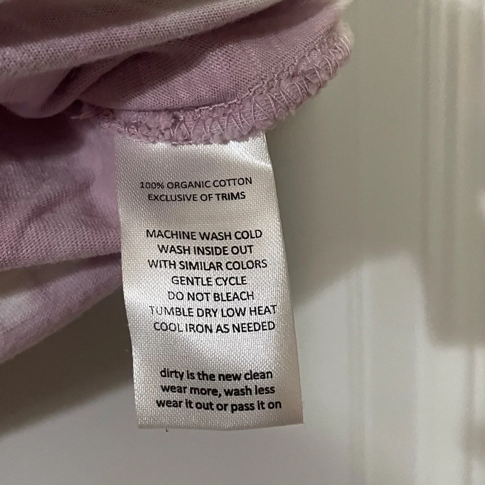 Toad&Co Women’s Organic Cotton Primo Shortsleeve Tee Crew Neck Tie Dye Pink XS - Picture 4 of 6